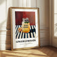 Ginger Lemonade – on Striped Tablecloth, Lemonade Wall Decor