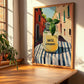 Basil Lemonade – Italian Café on the Corner, Lemonade Wall Painting, clean layout with no caption