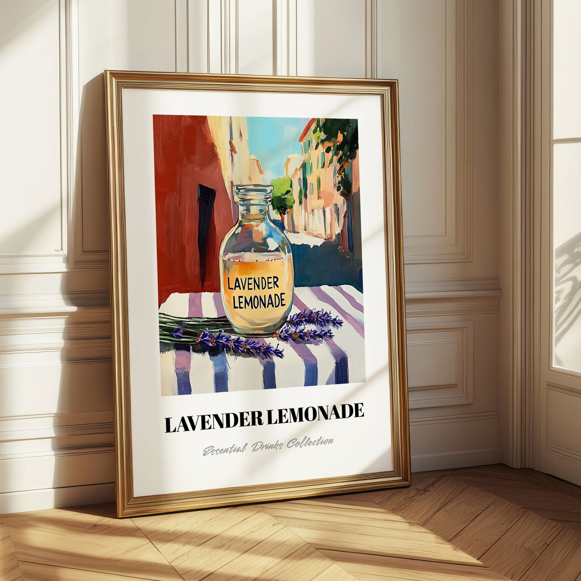 Lavender Lemonade – Italian Café on the Corner, Lemonade Art