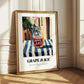 Grape Juice – Italian Café on the Corner, Lemonade Wall Illustration