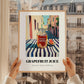 Grapefruit Juice – Italian Urban Café Scene, Lemonade Illustration, styled in a charming Paris street view