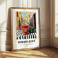 Tomato Juice – Italian Street Café Scene, Lemonade Illustration