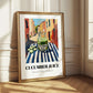 Cucumber Juice – Italian Outdoor Café Scene, Lemonade Wall Decor