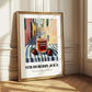 Strawberry Juice – Italian Urban Café Scene, Lemonade Wall Art