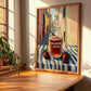 Strawberry Juice – Italian Urban Café Scene, Lemonade Wall Art, clean layout with no caption