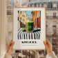 Kiwi Juice – Italian Café on the Corner, Lemonade Poster, styled in a charming Paris street view