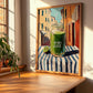 Kiwi Juice – Italian Café on the Corner, Lemonade Poster, clean layout with no caption