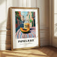 Papaya Juice – Italian Urban Café Scene, Lemonade Wall Art