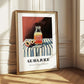 Guava Juice – on Striped Tablecloth, Lemonade Painting
