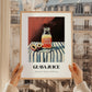 Guava Juice – on Striped Tablecloth, Lemonade Painting, styled in a charming Paris street view
