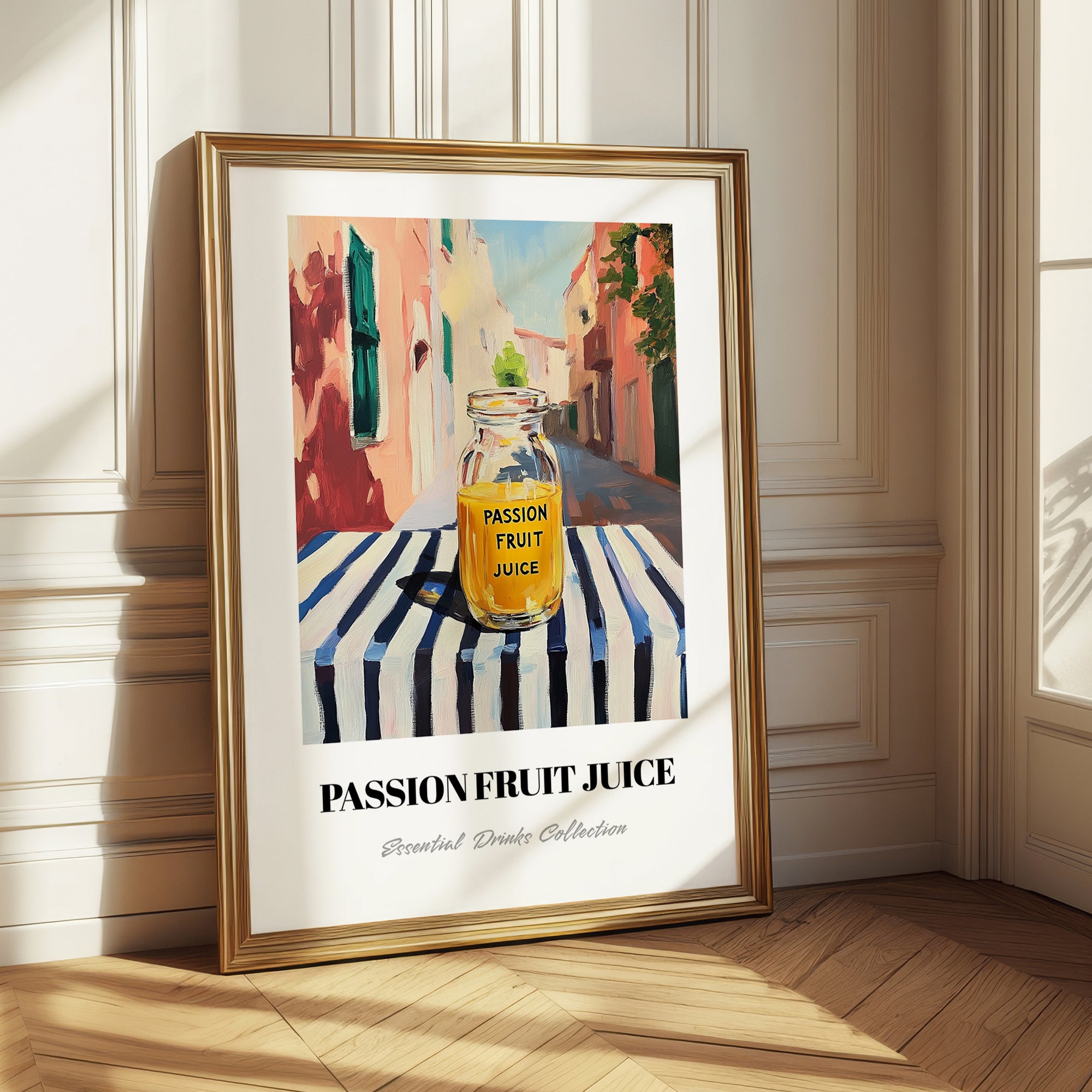 Passion Fruit Juice – Italian Café on the Corner, Lemonade Wall Decor