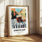 Apricot Jam – Italian Urban Café Scene, Jam Wall Decor