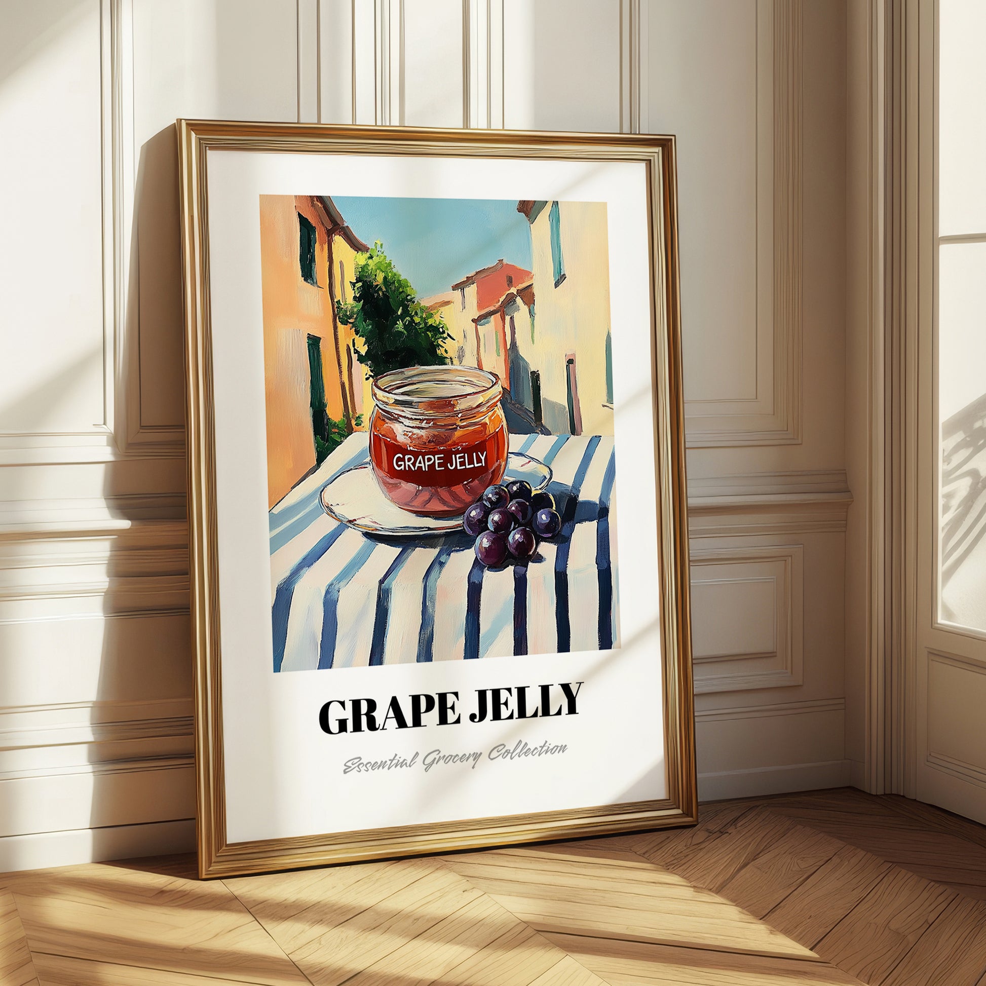 Grape Jelly – Italian Café on the Corner, Jam Illustration