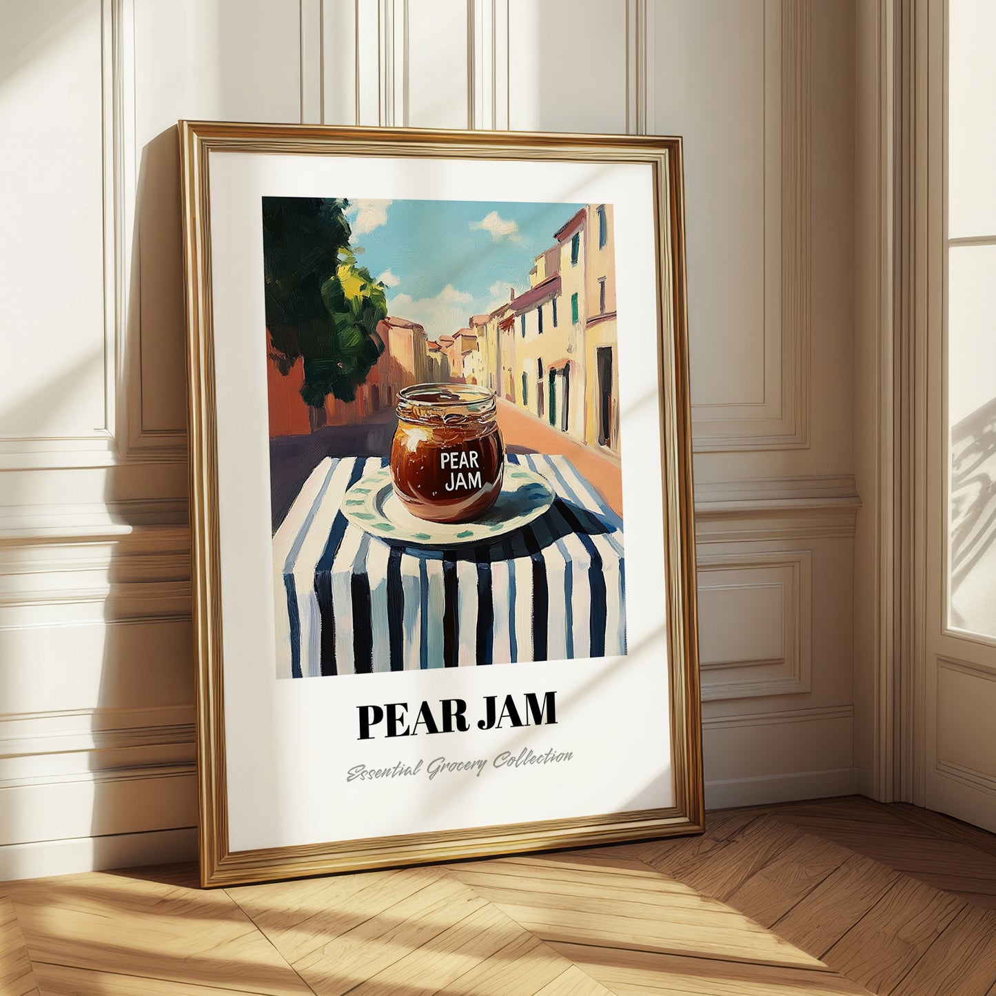 Pear Jam – Italian Urban Café Scene, Jam Still Life