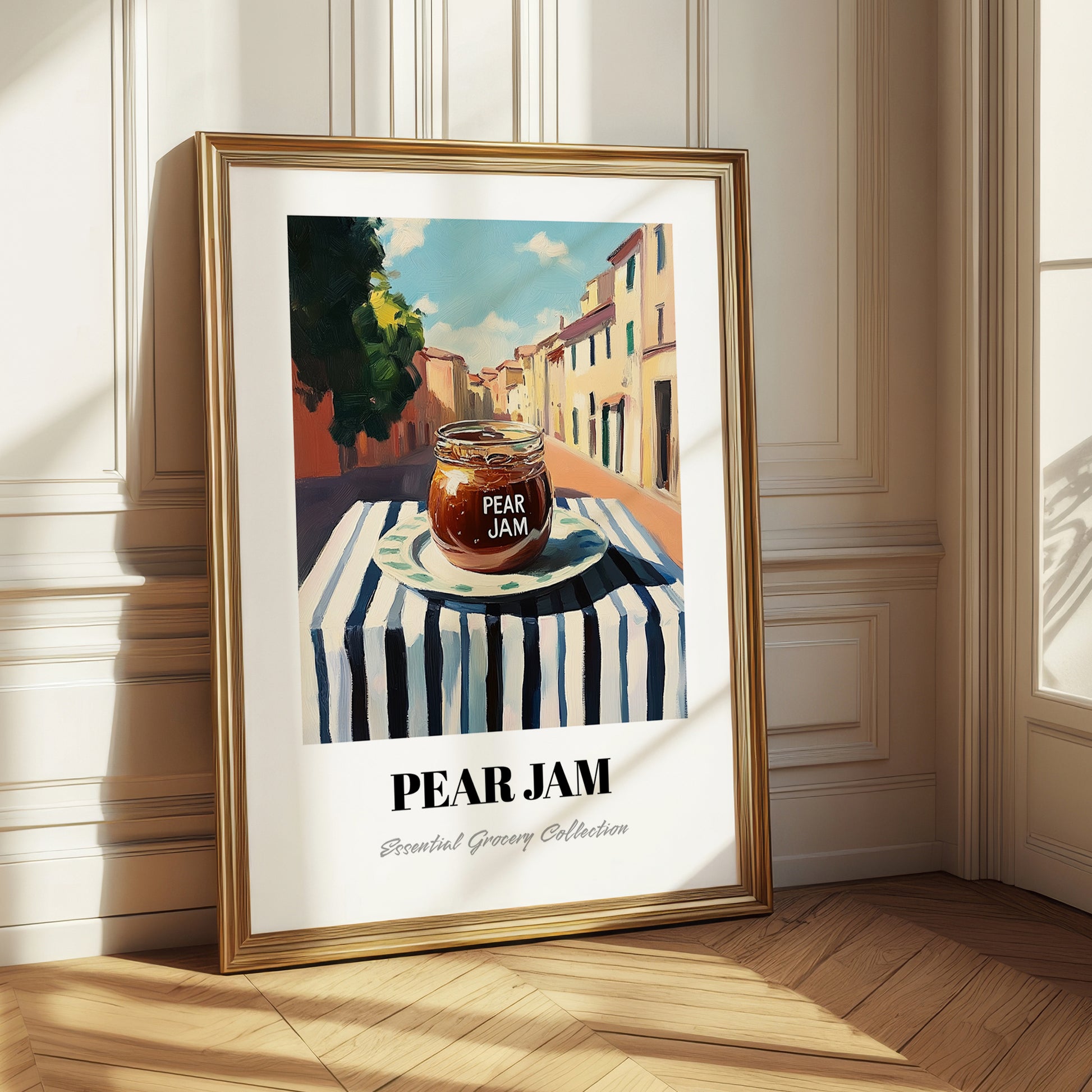 Pear Jam – Italian Urban Café Scene, Jam Still Life