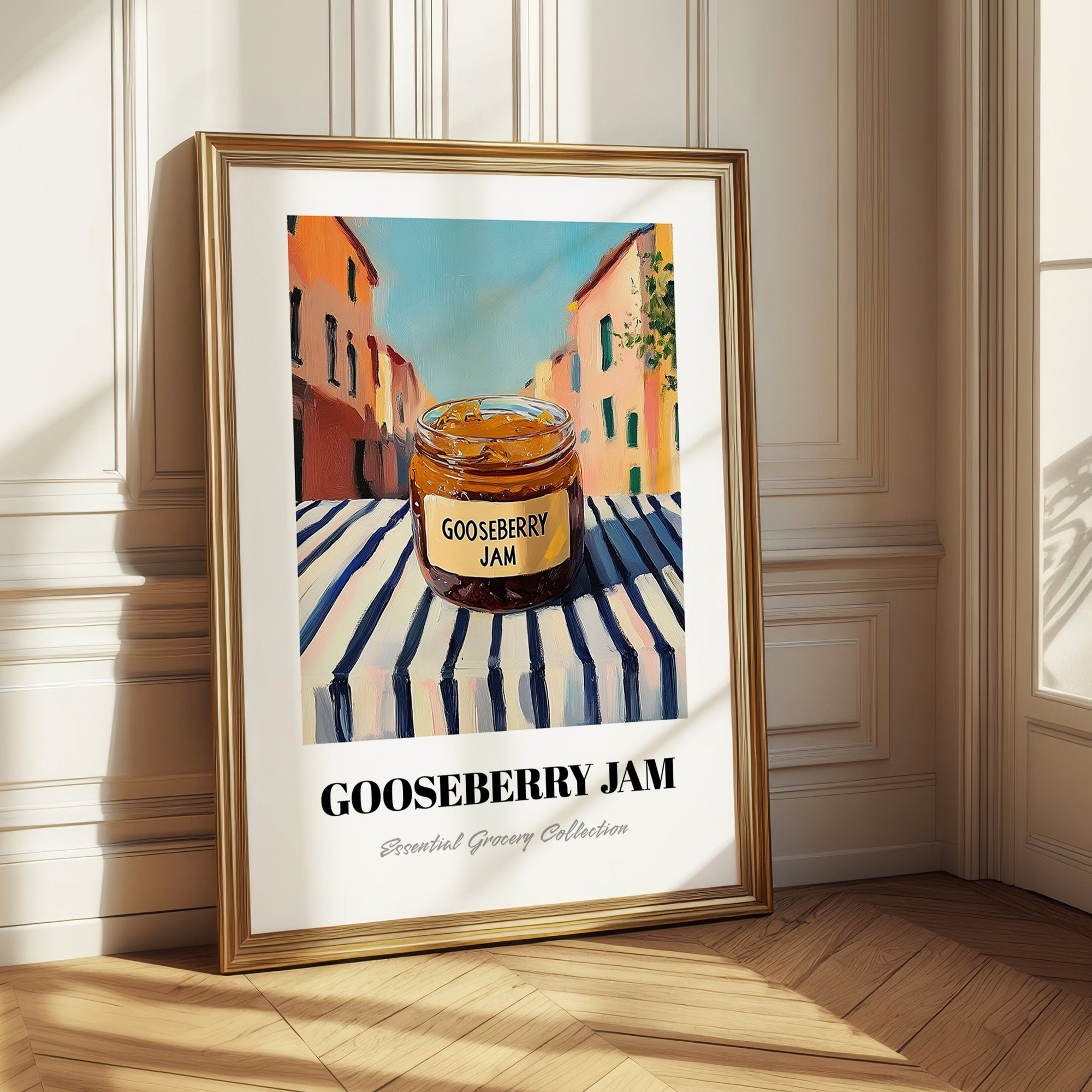 Gooseberry Jam – Italian Café on the Corner, Jam Wall Decor