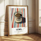 Cumin – on Striped Tablecloth, Spices Painting