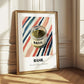 Basil – on Striped Tablecloth, Spices Wall Decor