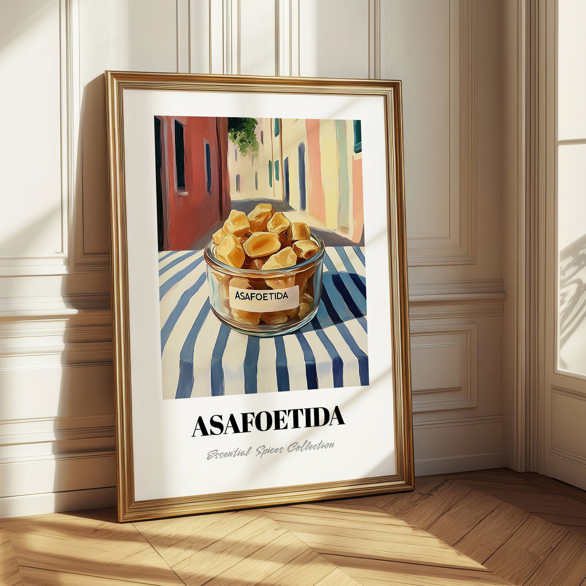 Asafoetida – Italian Café on the Corner, Spices Still Life
