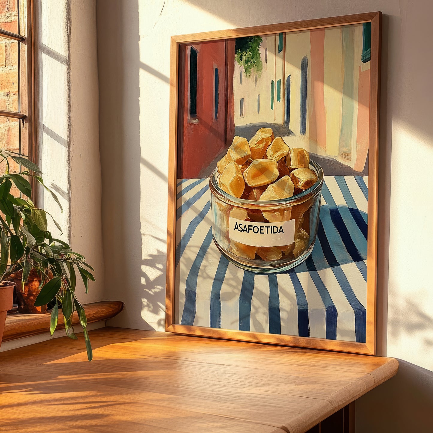 Asafoetida – Italian Café on the Corner, Spices Still Life, clean layout with no caption