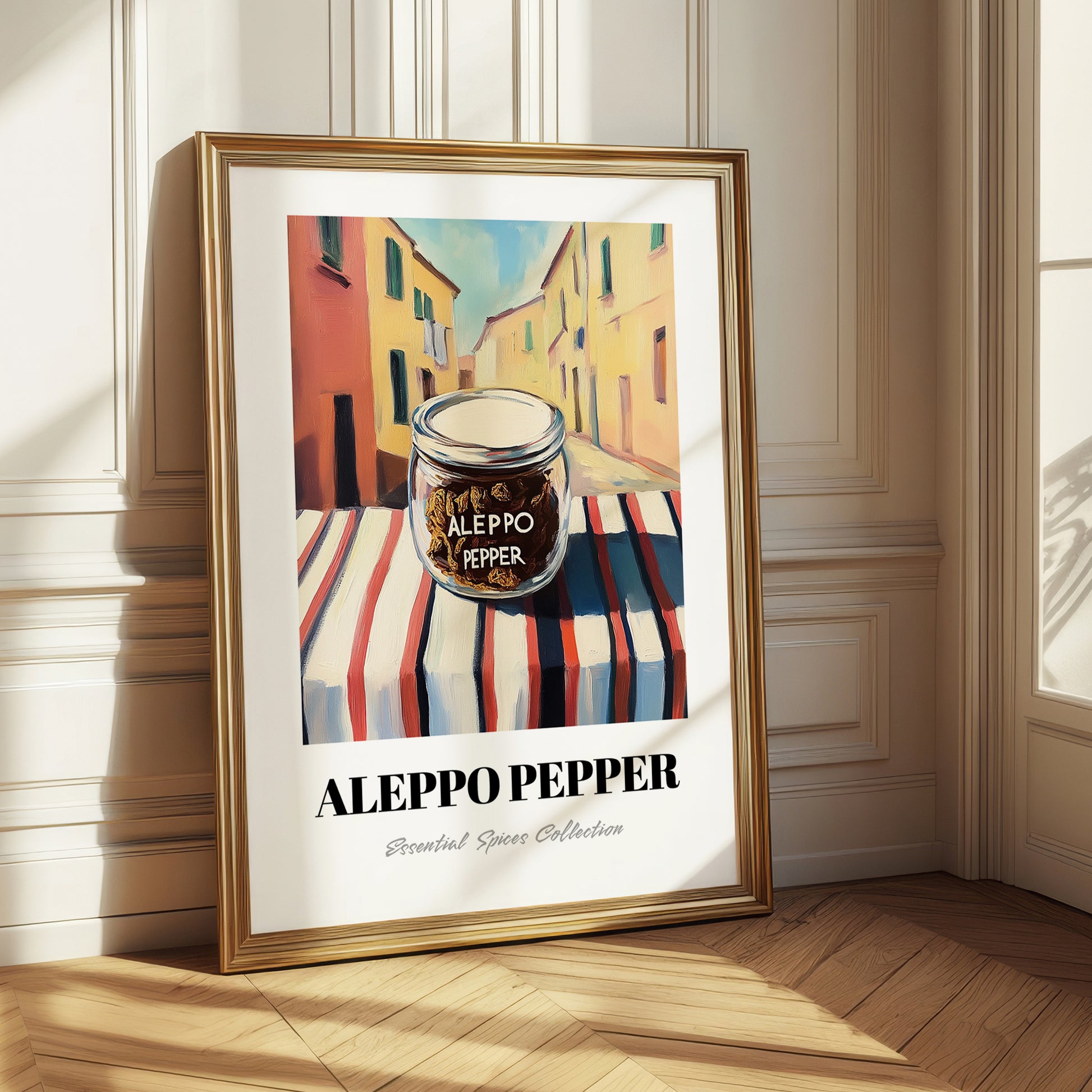 Aleppo Pepper – Italian Café on the Corner, Spices Still Life
