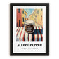 Aleppo Pepper – Italian Café on the Corner, Spices Still Life, in sleek black frame