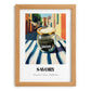 Savory – Italian Café on the Corner, Spices Wall Decor, set in oak frame