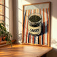 Savory – on Striped Tablecloth, Spices Still Life, clean layout with no caption
