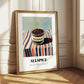Allspice – on Striped Tablecloth, Spices Painting