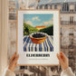 Elderberry – Green Valley Landscape, Berries Still Life, styled in a charming Paris street view