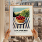 Loganberry – Green Valley Landscape, Berries Wall Decor, styled in a charming Paris street view