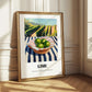 Lime – Green Valley Landscape, Fruit Poster