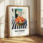 Nectarine – White village Urban Café Scene, Fruit Still Life