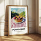 Passion Fruit – Green Valley Landscape, Fruit Print