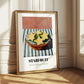 Starfruit – on Striped Tablecloth, Fruit Wall Decor