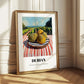 Durian – Valley Café Scene, Fruit Painting