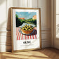 Olive – Green Valley Landscape, Vegetable Painting