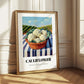 Cauliflower – Green Valley Landscape, Vegetable Illustration