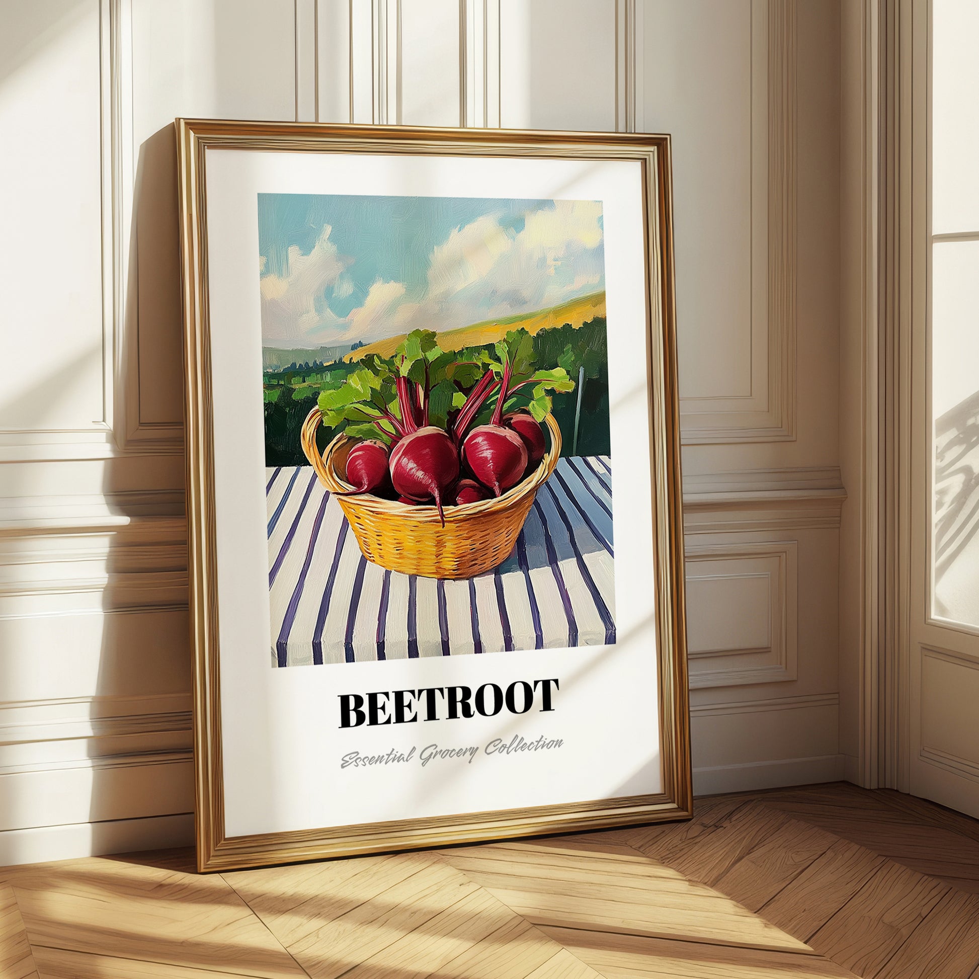 Beetroot – Valley Café Scene, Vegetable Still Life