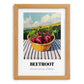 Beetroot – Valley Café Scene, Vegetable Still Life, set in oak frame