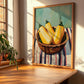 Squash – on Striped Tablecloth, Vegetable Illustration, clean layout with no caption
