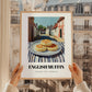 English Muffin – British village Café on the Corner, British Pastry Art, styled in a charming Paris street view