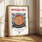 Apfelkuchen – German Dessert Dish, Farmhouse Kitchen Wall Art