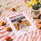Rioja wine – Spanish Red Wine, Tasting Room Poster, unframed on coastal sand