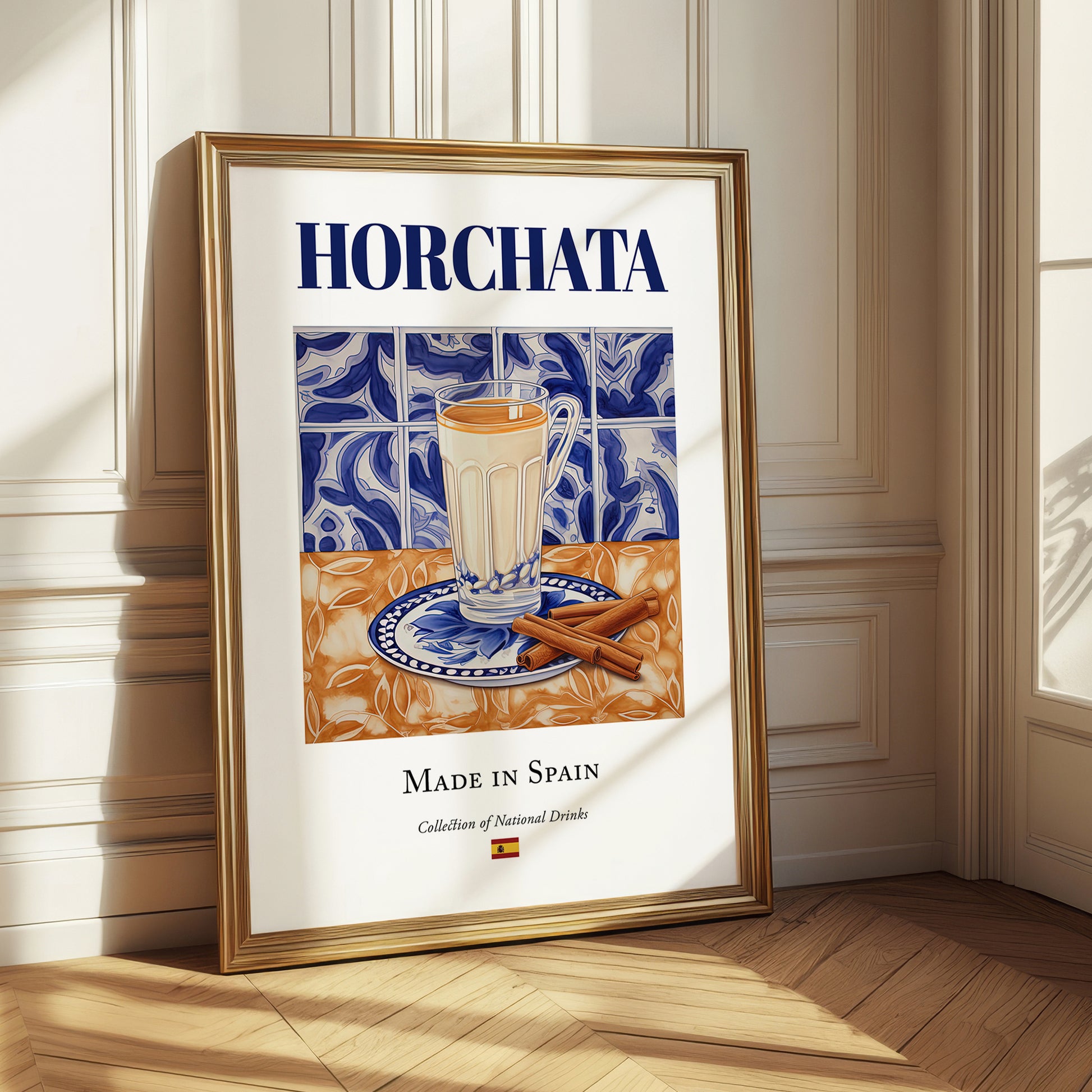 Horchata – Spanish Beverage Drink, Hotel Lobby Still Life