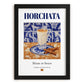 Horchata – Spanish Beverage Drink, Hotel Lobby Still Life, in sleek black frame