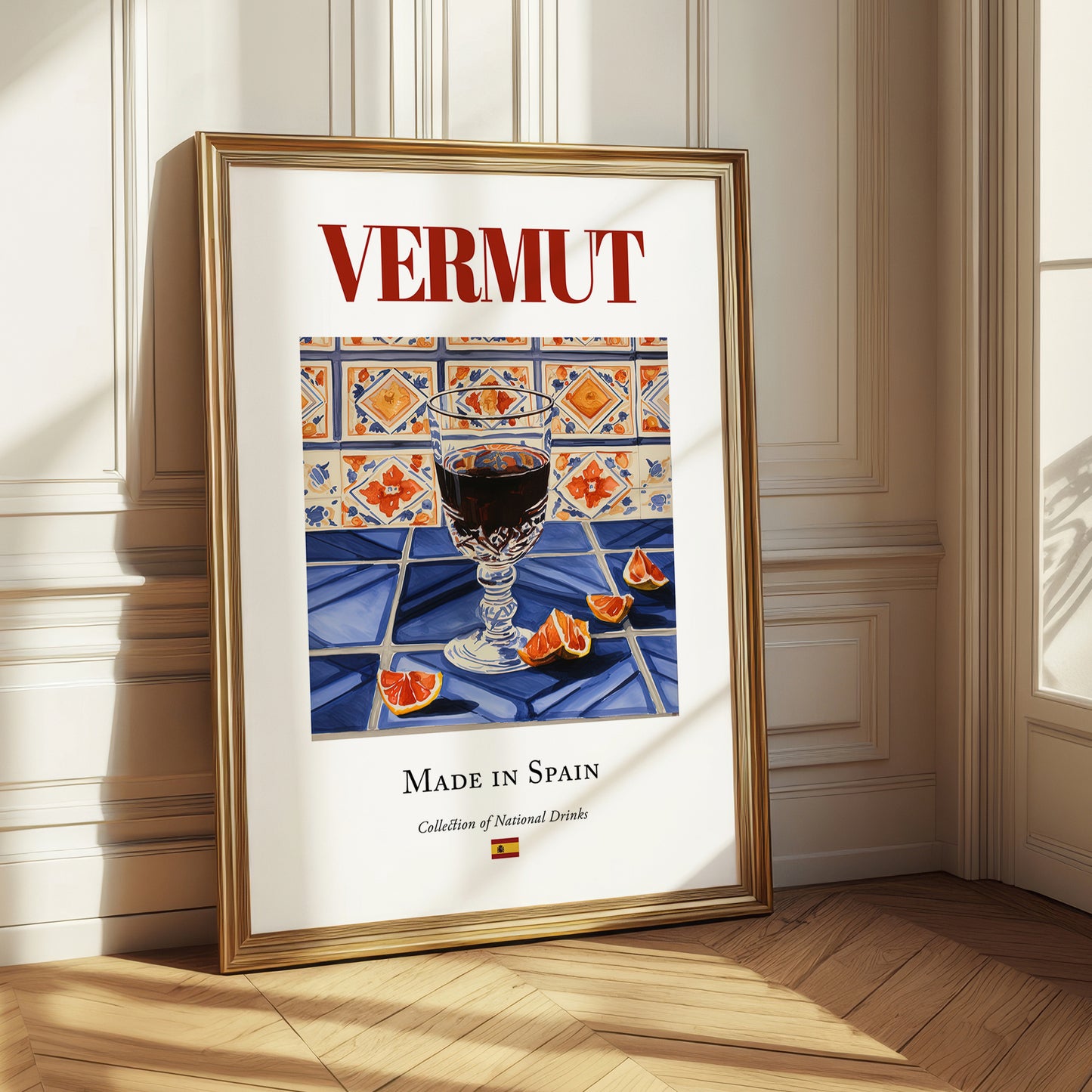 Vermut – Spanish Beverage Drink, Cocktail Lounge Poster