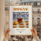 Armagnac – French Spirit Drink, Jazz Bar Poster, styled in a charming Paris street view