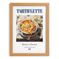 Tartiflette – French Dish, Restaurant Wall Decor, set in oak frame