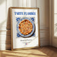 Tarte flambée – French Pastry Dish, Bistro Poster